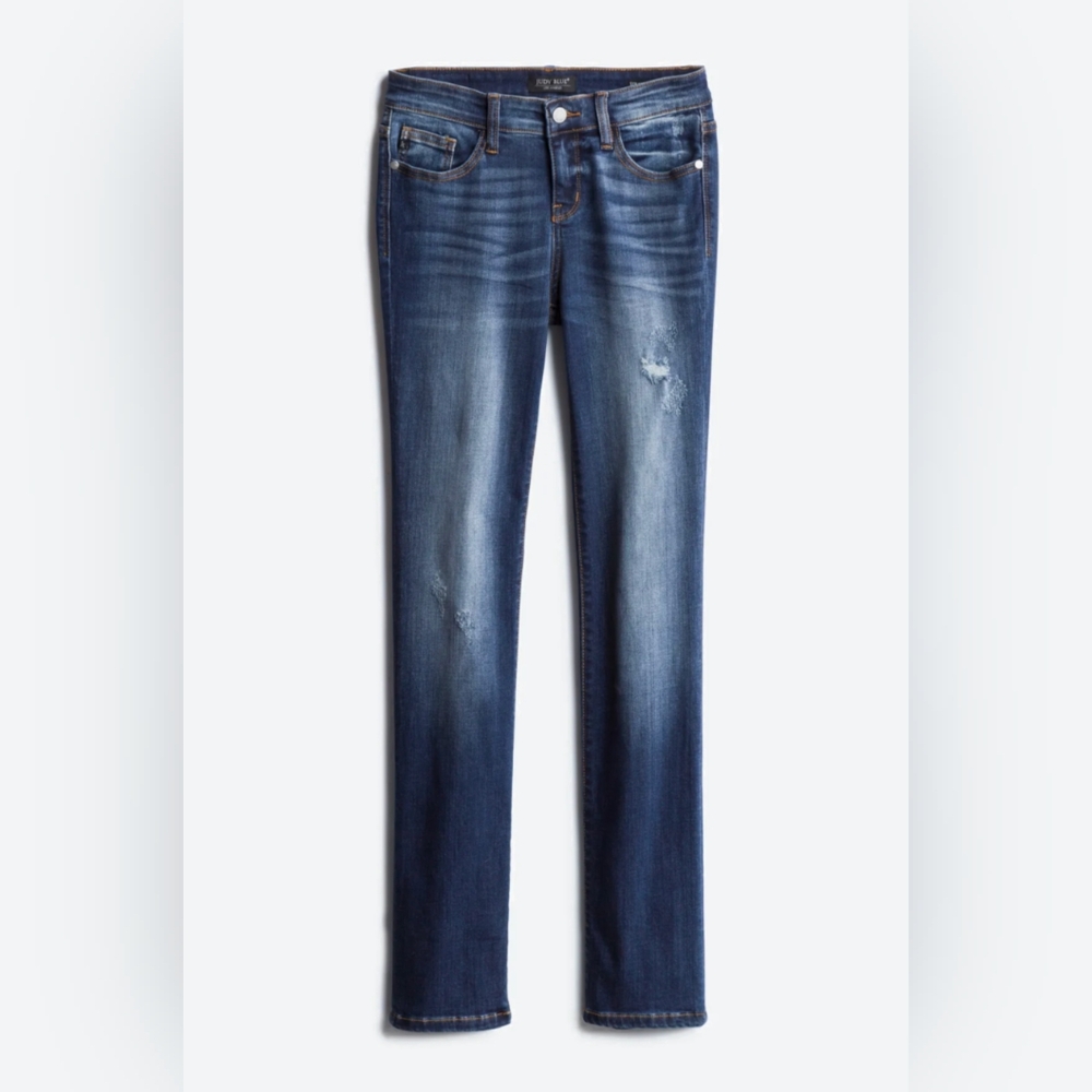 Judy BlueElliana Mid Rise Straight Jean